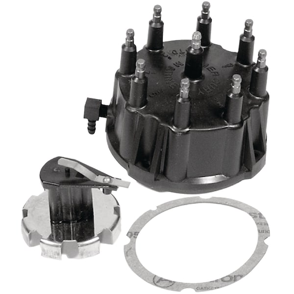 Quicksilver Distributor Cap, Rotor, Trigger Wheel Kit For MerCruiser GM V-8 w/ Thunderbolt HEI Ignition 805759Q 3 - main